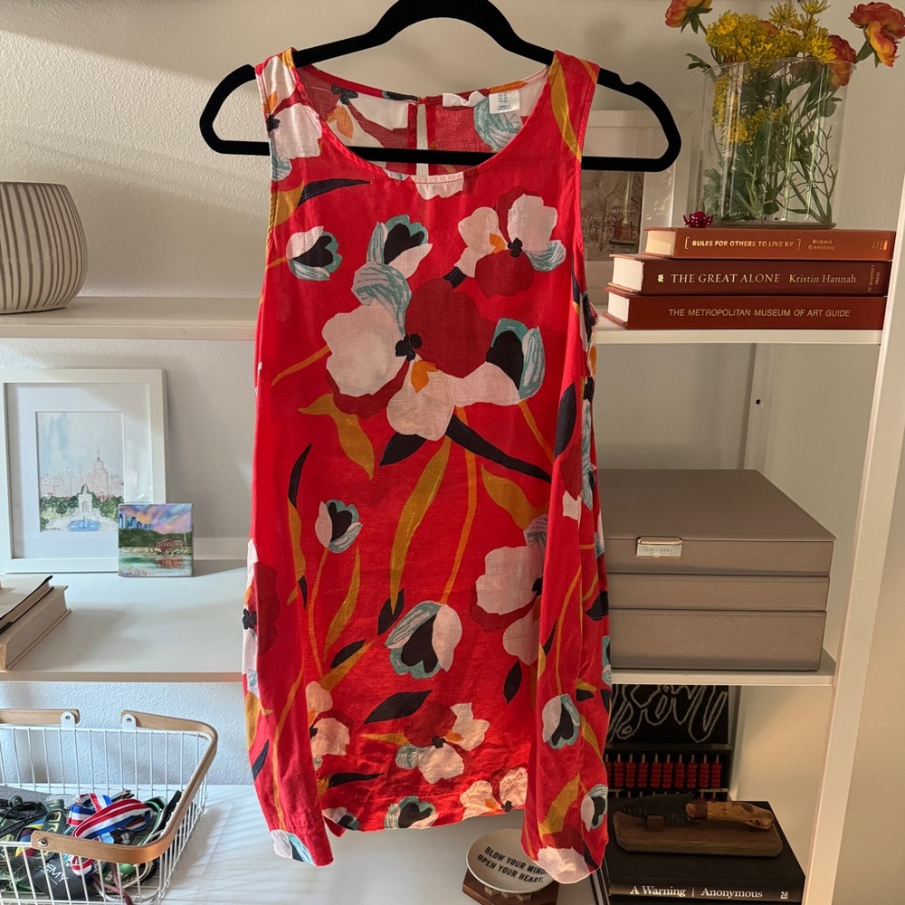 Sigrid Olsen linen dress, XS